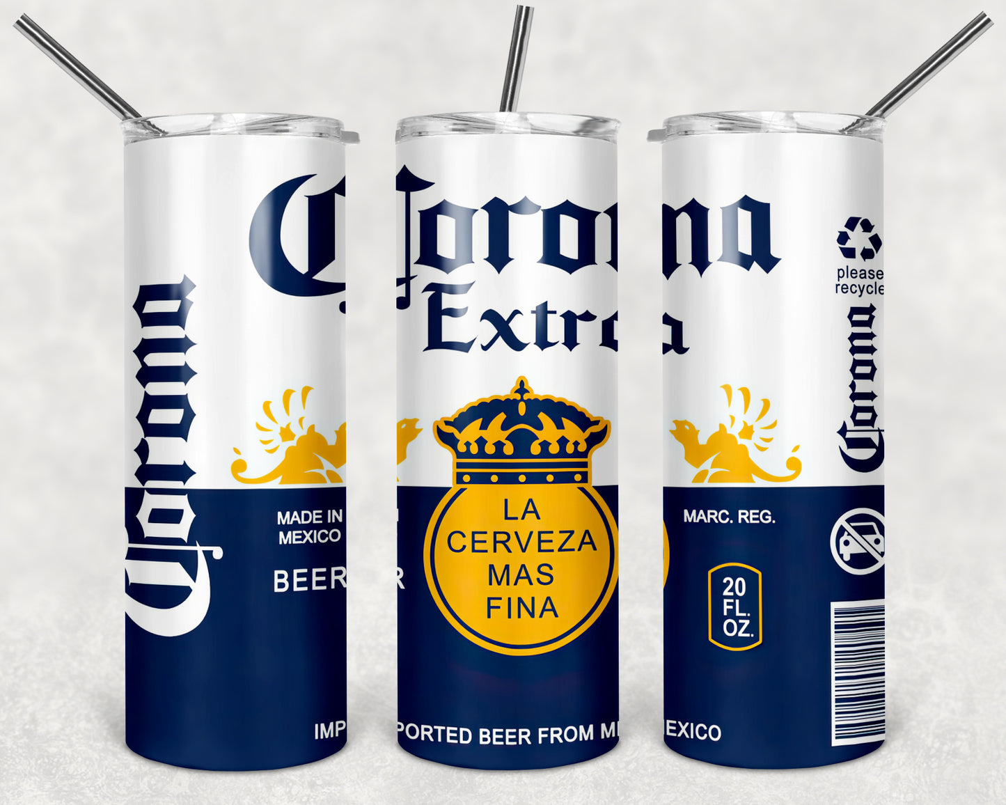 Corona Extra Sublimation Tumbler